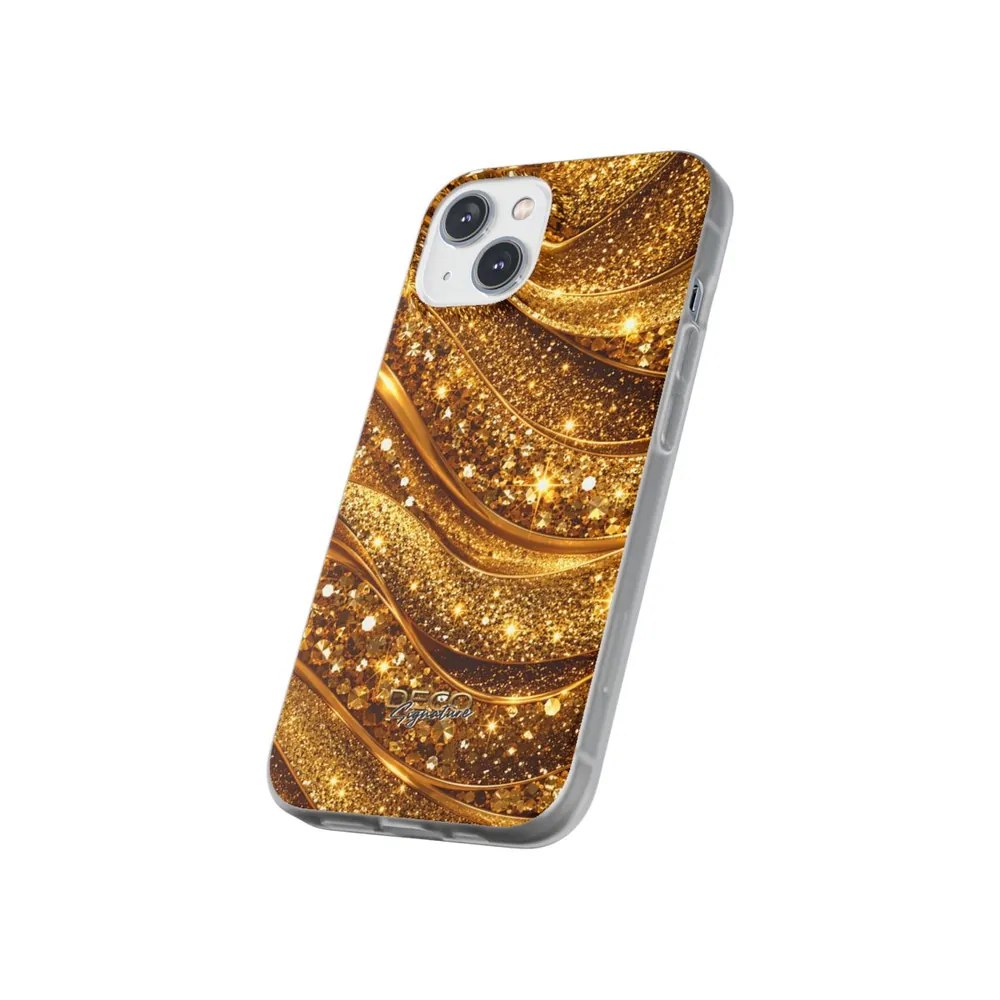 Luxury Gold Glitter Pop DECO Signature Phone Case
