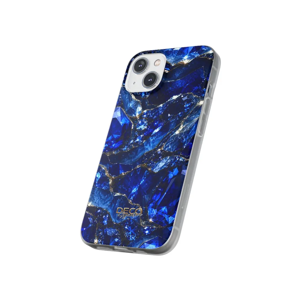 Luxury Sparkling Sapphire DECO Signature Phone Case