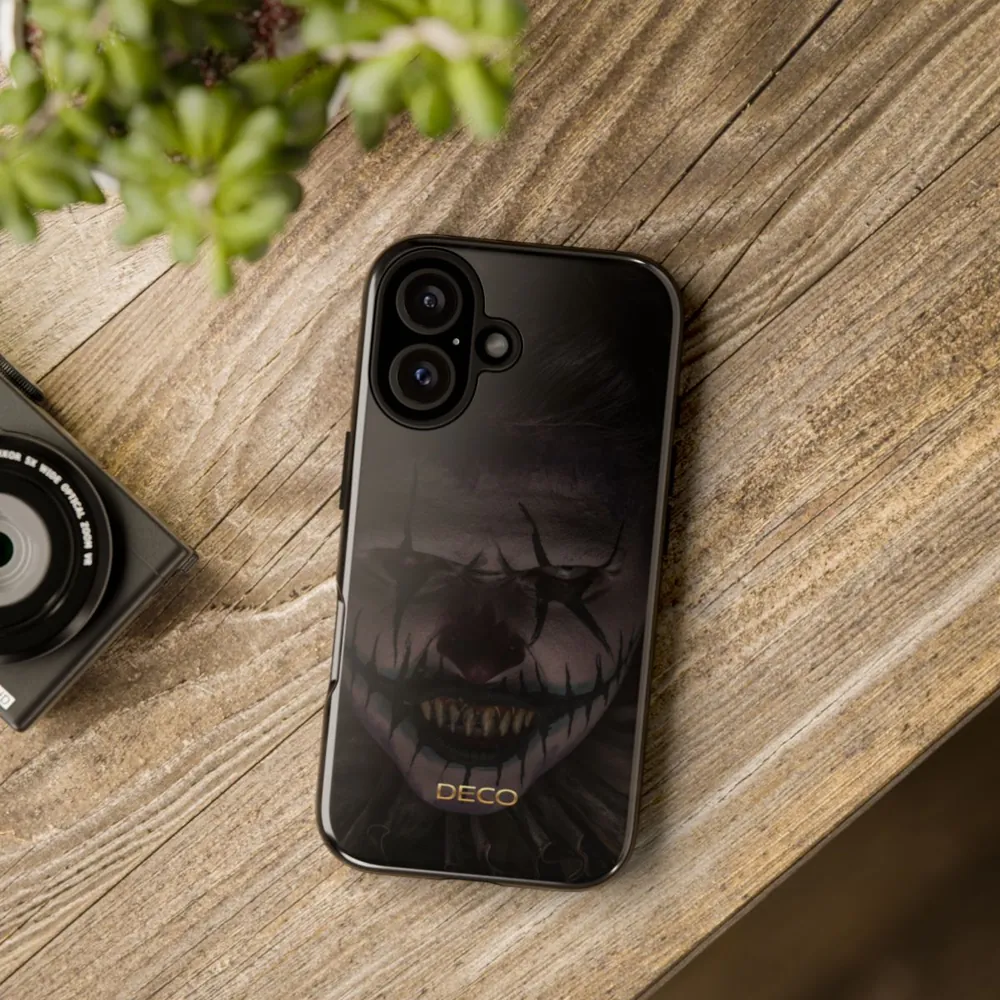 Scary Clown Spooky Halloween Tough Phone Case