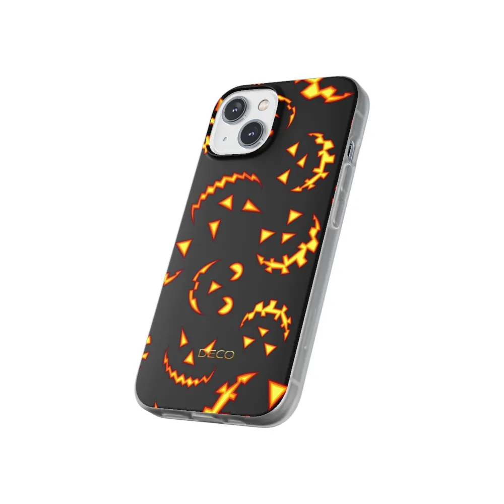 Creepy Jack-o-lanterns Spooky Halloween Phone Case