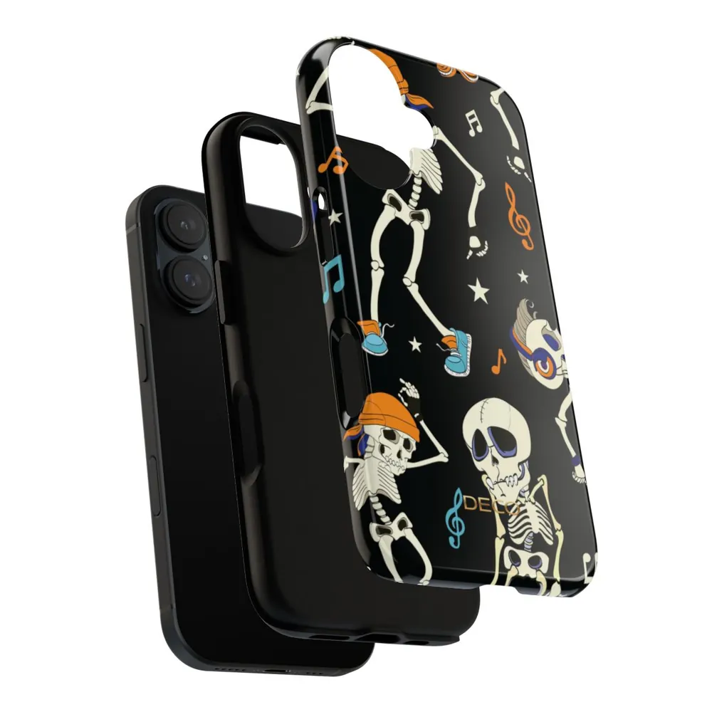 Dancing Skeletons Spooky Halloween Tough Phone Case