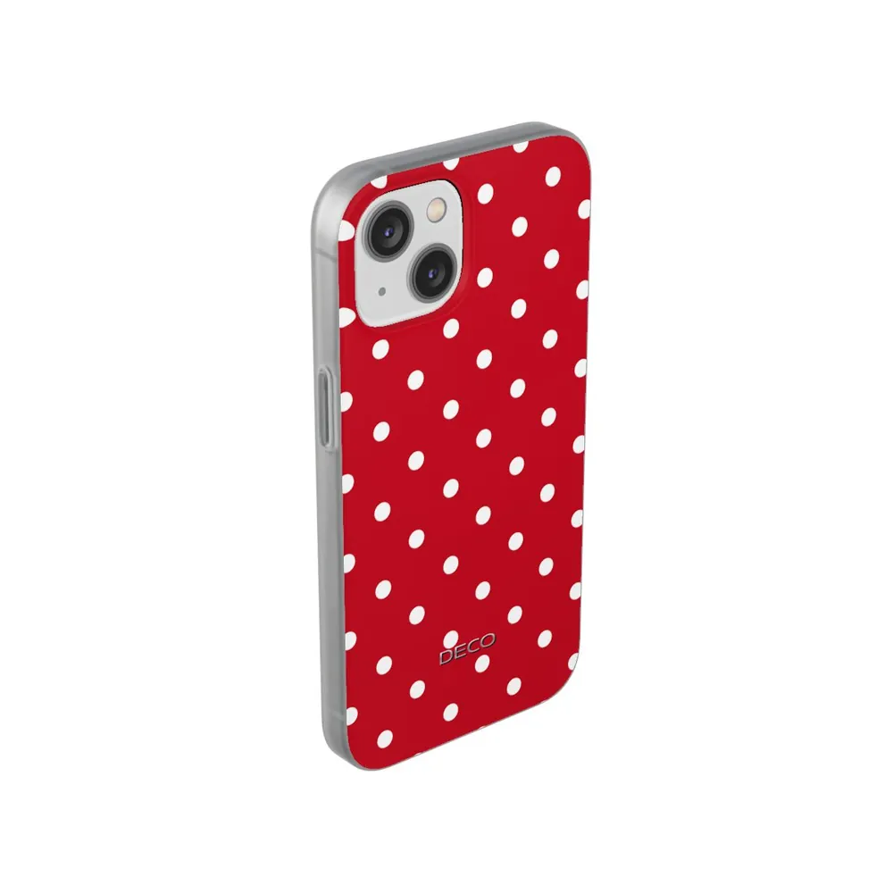 Red & White Polka Dots Phone Case