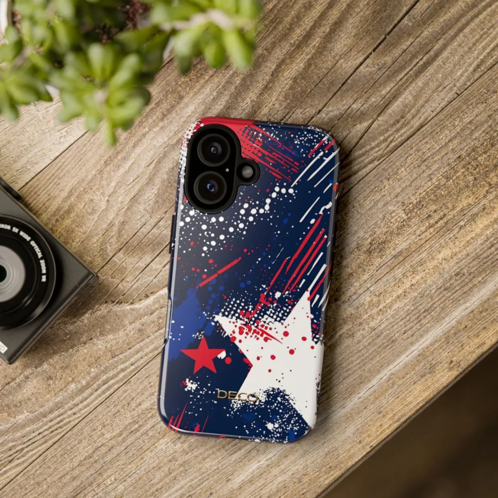 Abstract America Tough Phone Case