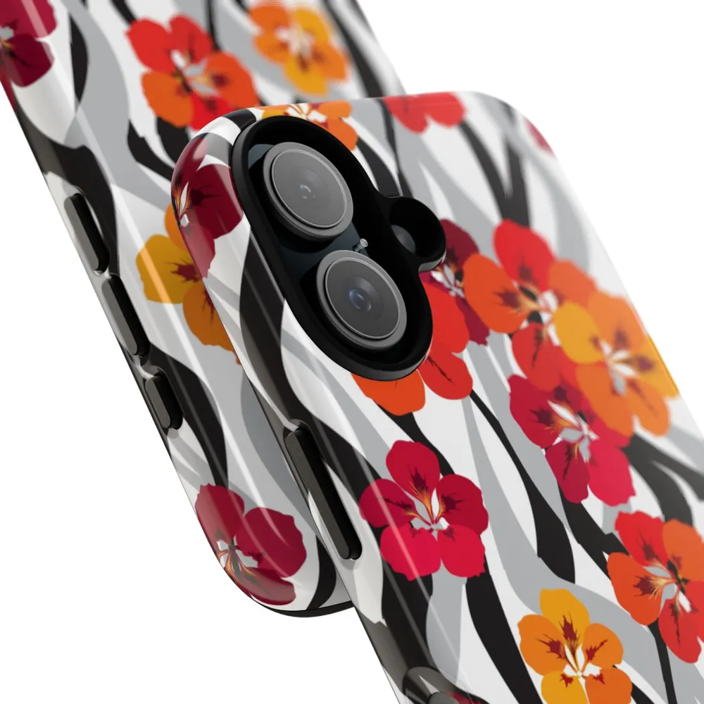 Hibiscus Floral Tough Phone Case