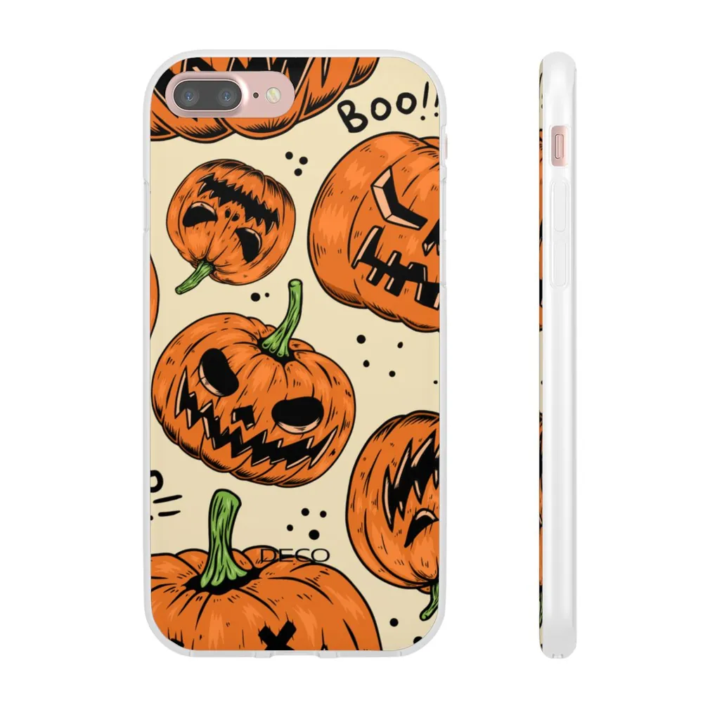 Pumpkin Terror Spooky Halloween Phone Case