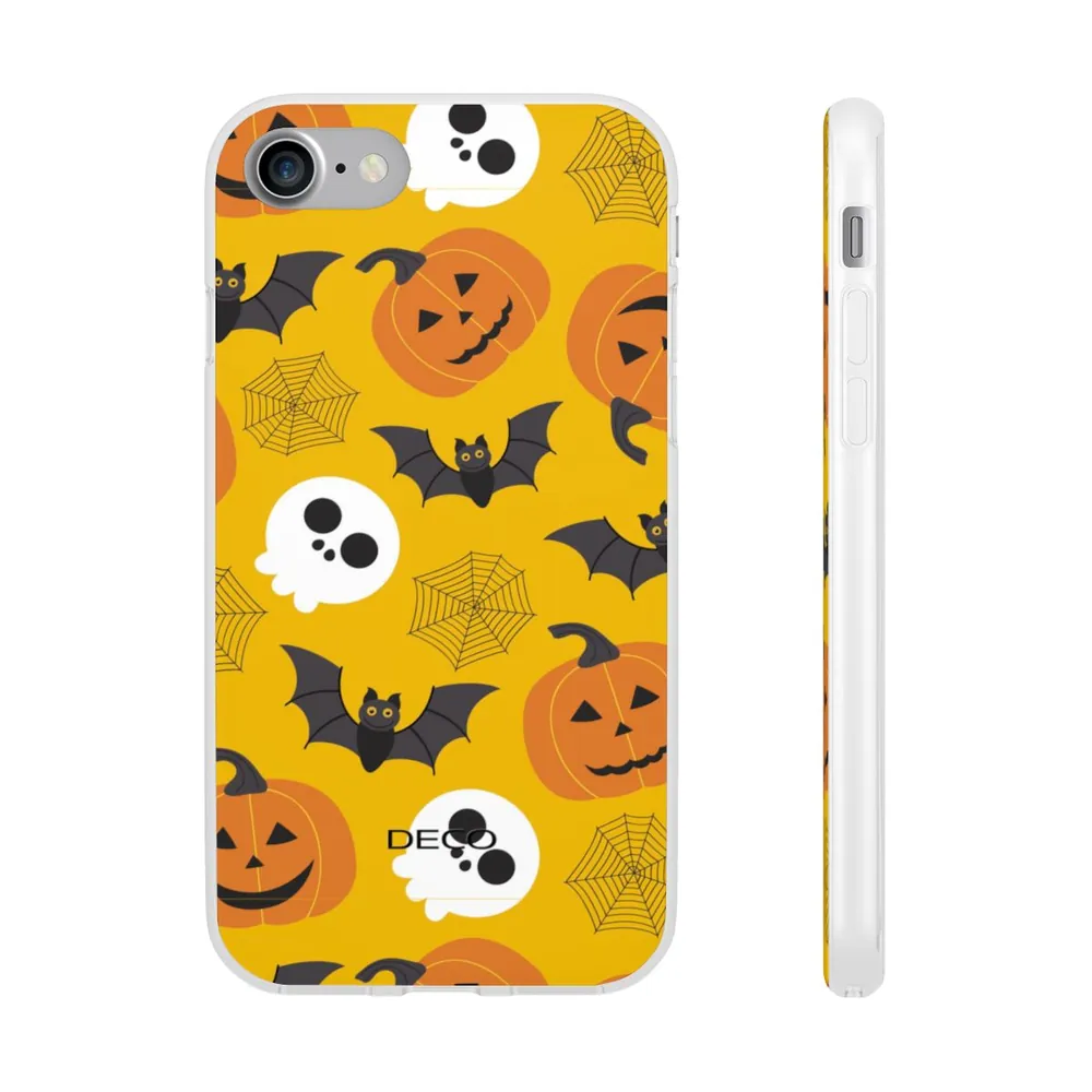 Bats & Spiders Spooky Halloween Phone Case