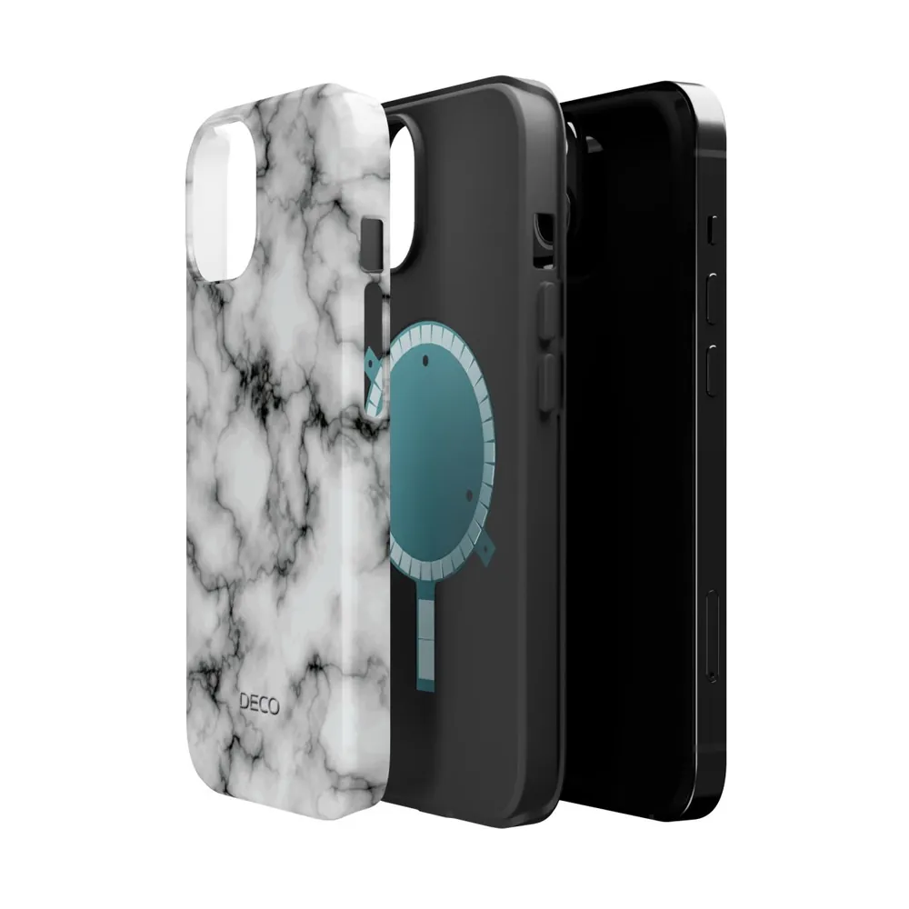 Deep Vein Marble MagSafe Impact-Resistant Phone Case