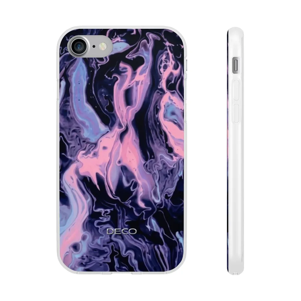Pastel Contrast Swirl Phone Case