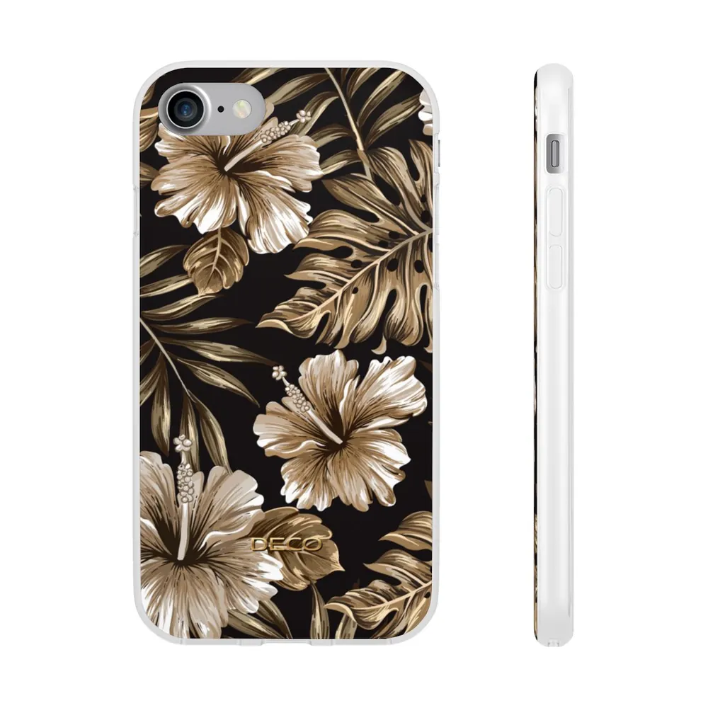 Deep Tropical Floral Phone Case