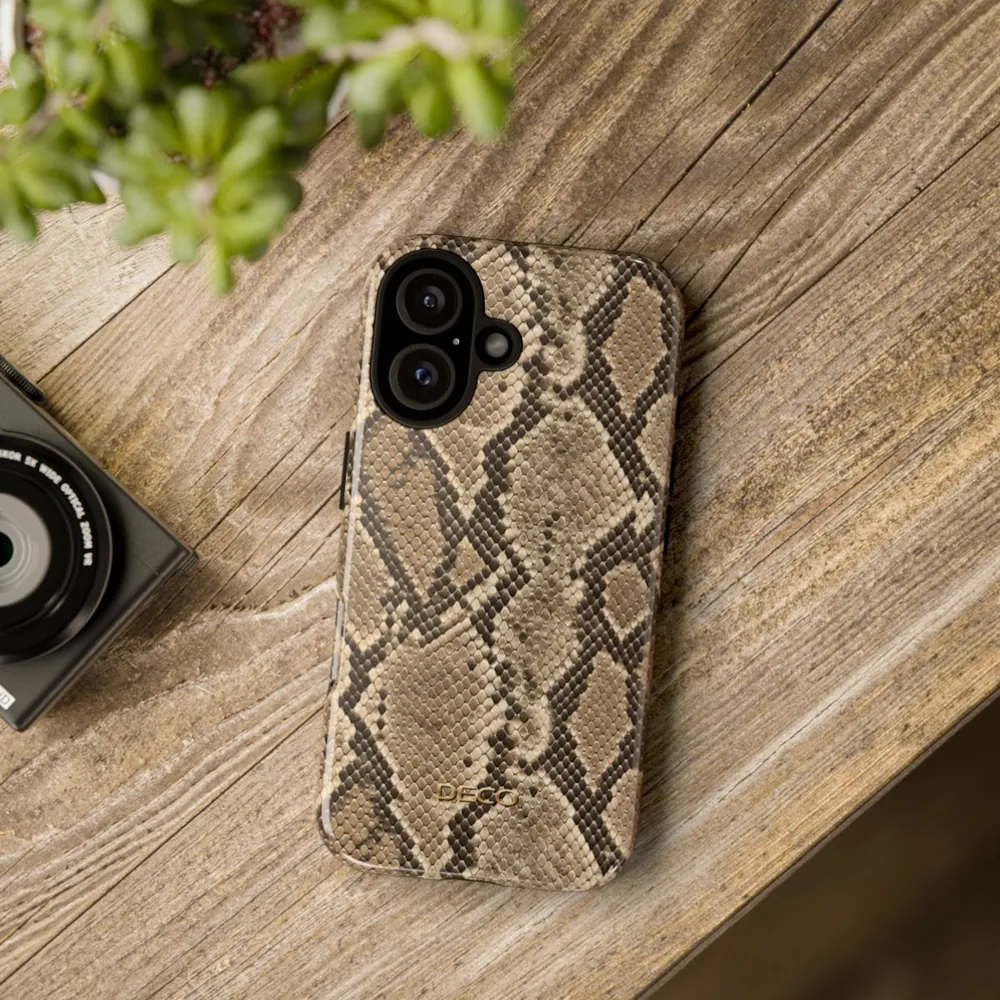 Python Snake Skin Tough Phone Case