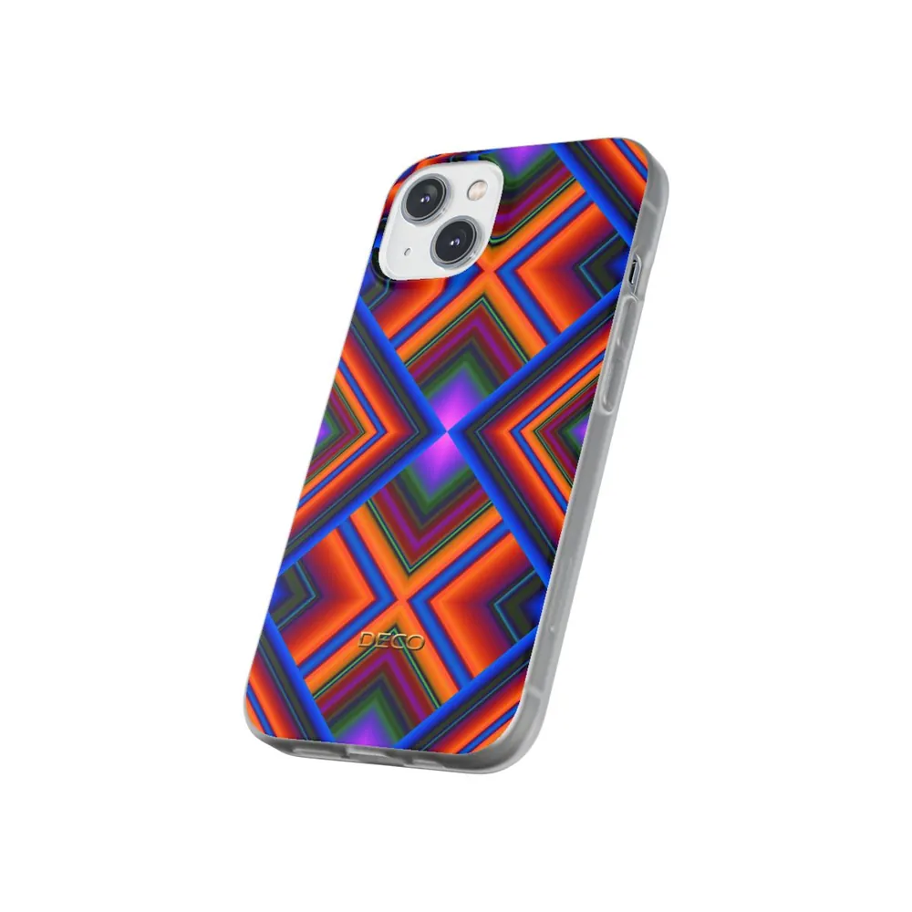 3D Optical Geometric Phone Case