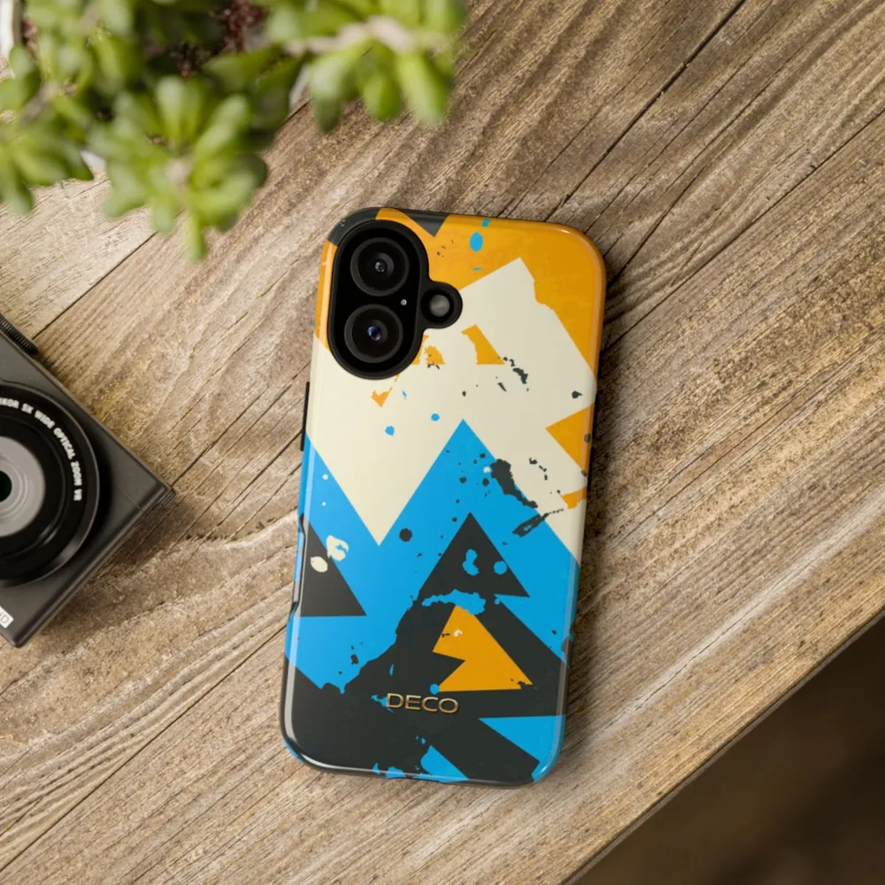 Street Grunge Geometric Tough Phone Case