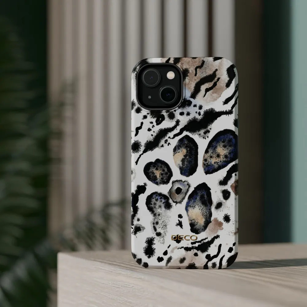 Abstract Wildlife Animal Skin MagSafe Impact-Resistant Phone Case