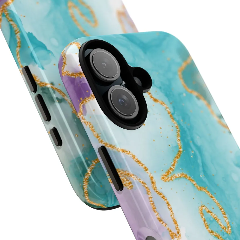 Watercolor Pastel Marble Tough Phone Case