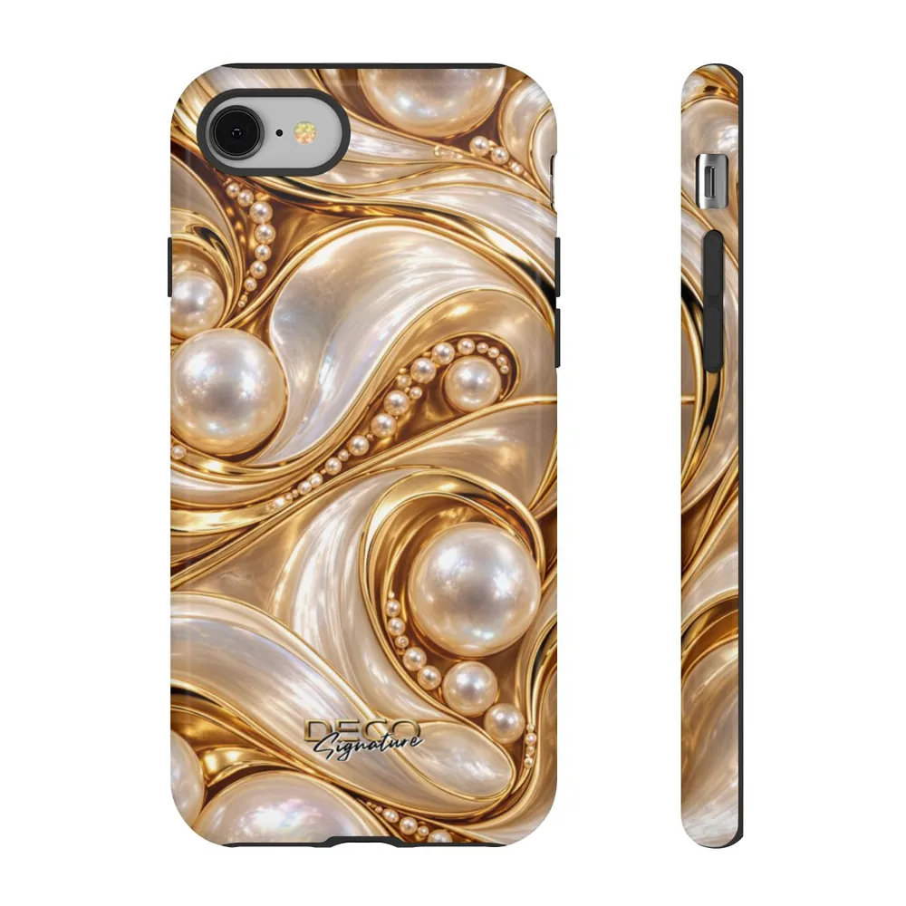 Luxury Pearl DECO Signature Tough Phone Case