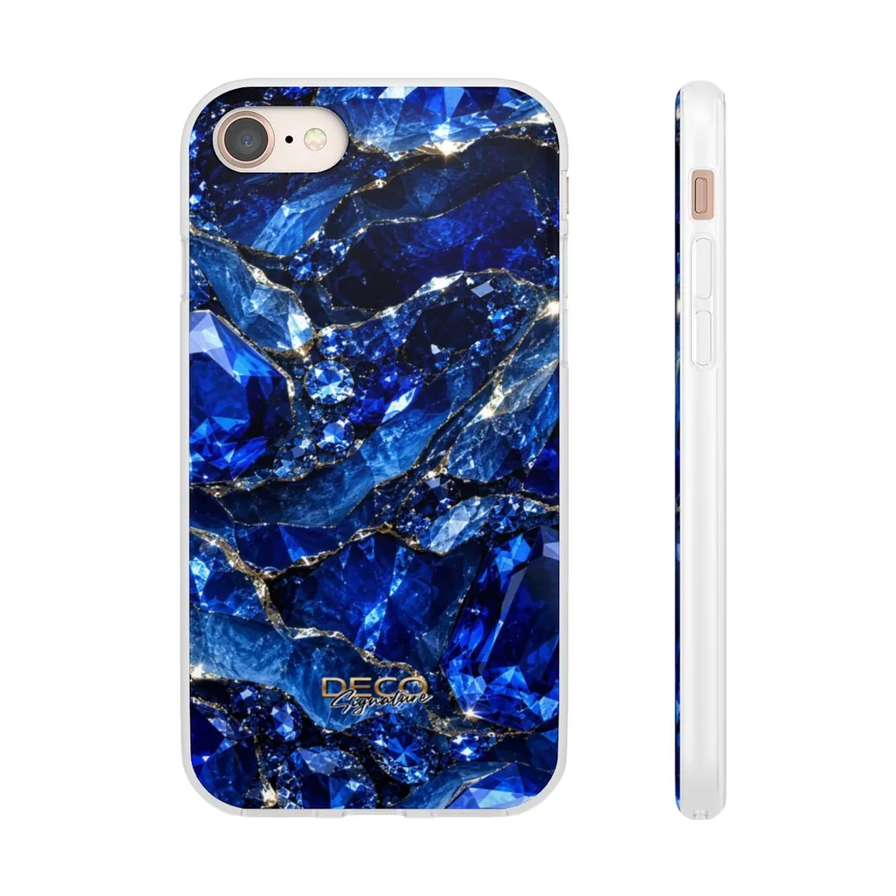 Luxury Sparkling Sapphire DECO Signature Phone Case