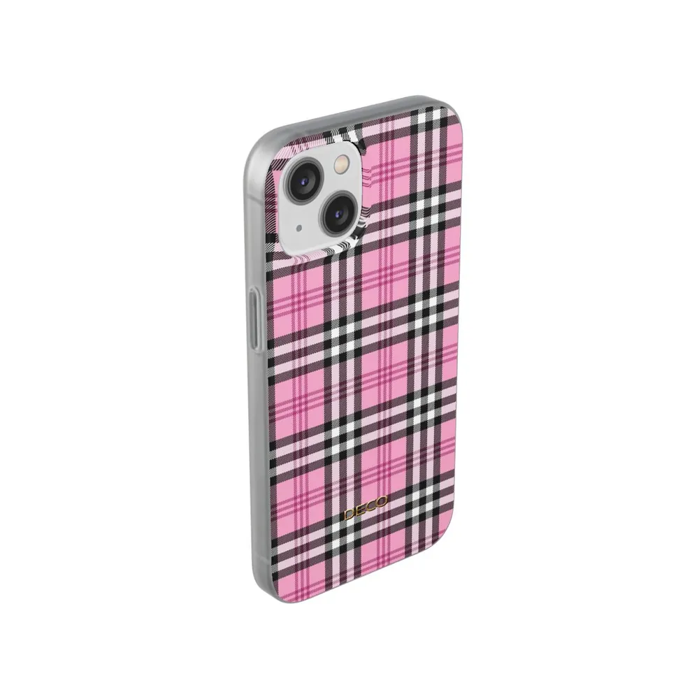 Pink Plaid Phone Case
