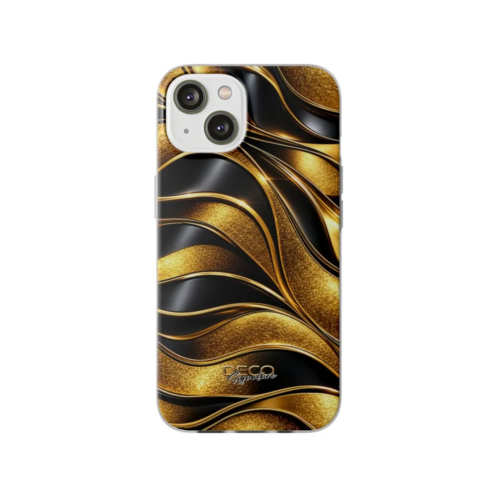 Luxury Black & Gold DECO Signature Phone Case