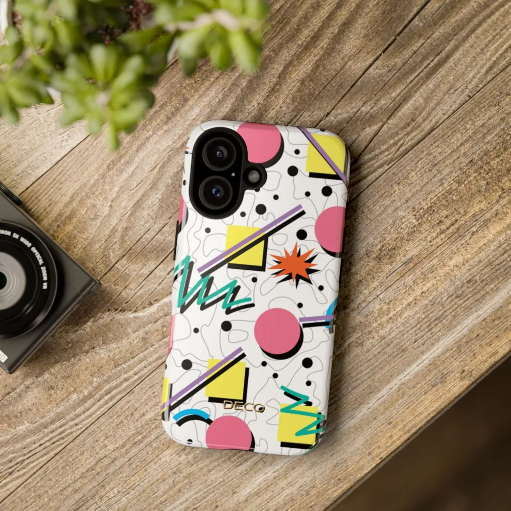 Pastel Party Geometric Tough Phone Case