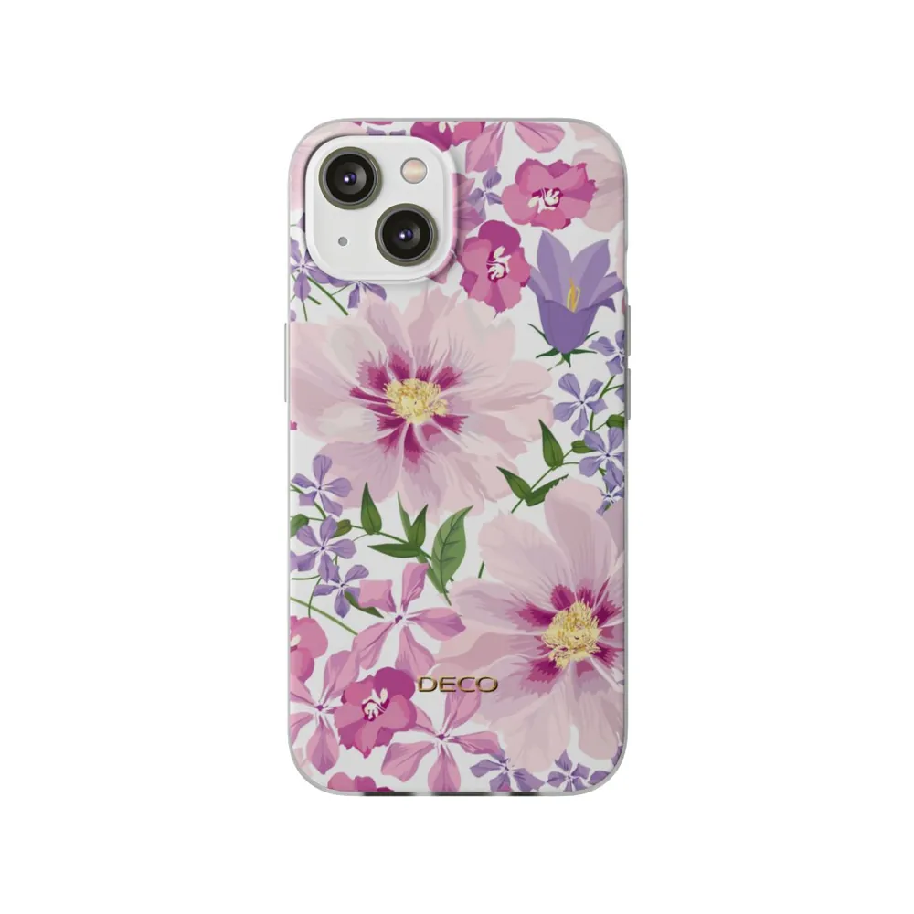 Pastel Pink Peonies Floral Phone Case