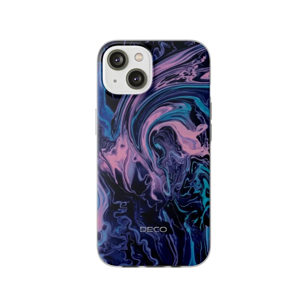 Pastel Rainbow Deep Swirl Phone Case