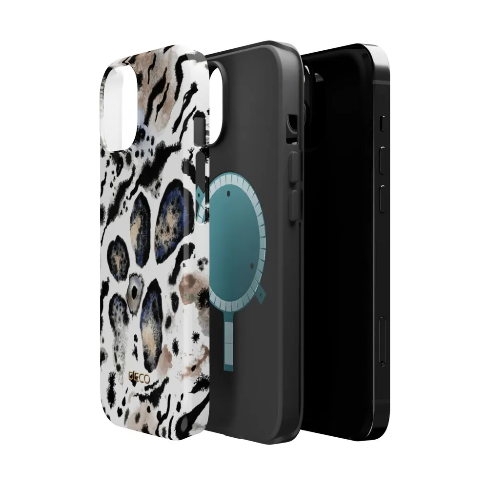 Abstract Wildlife Animal Skin MagSafe Impact-Resistant Phone Case