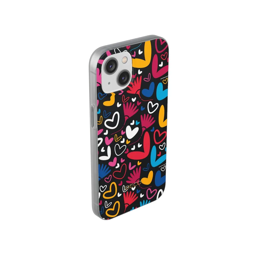 Whimsy Hearts Phone Case