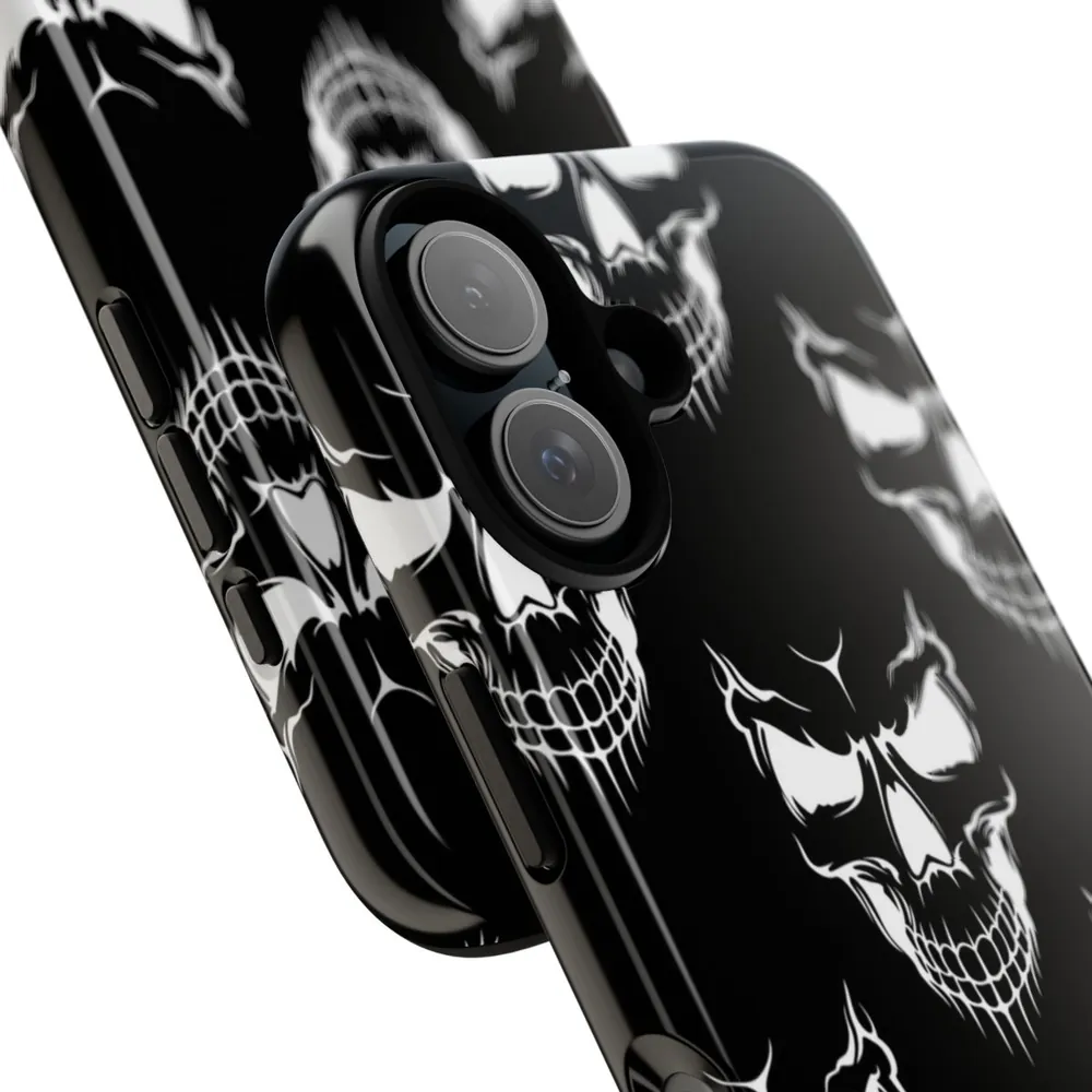 Creepy Skulls Spooky Halloween Tough Phone Case
