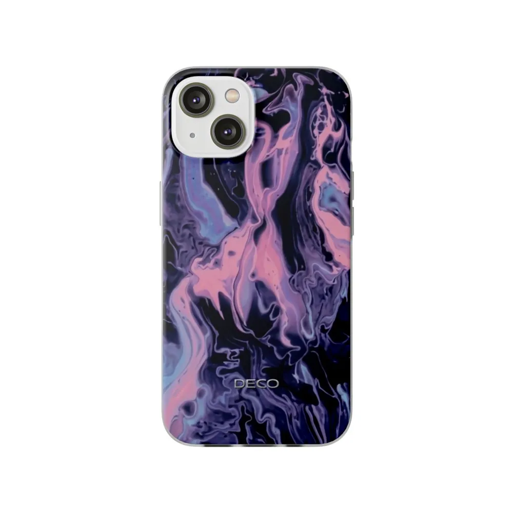 Pastel Contrast Swirl Phone Case