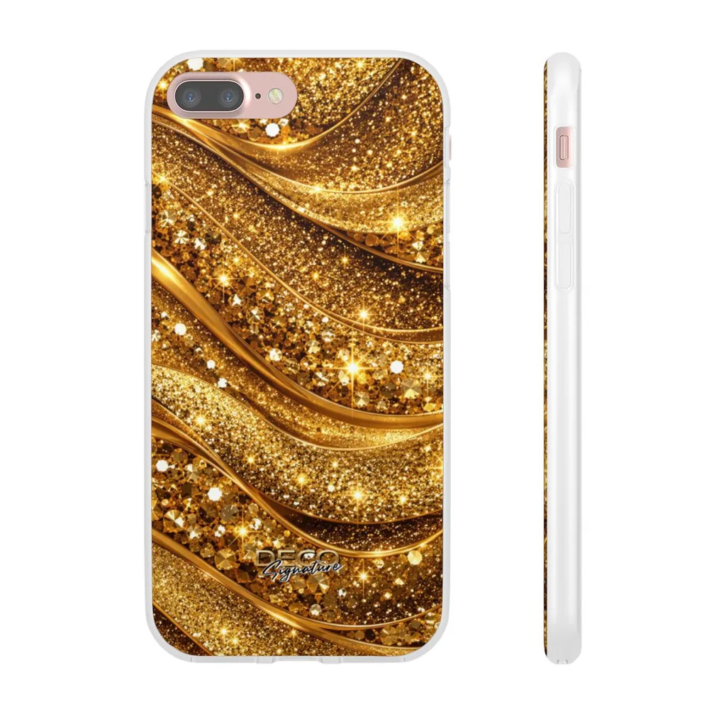 Luxury Gold Glitter Pop DECO Signature Phone Case