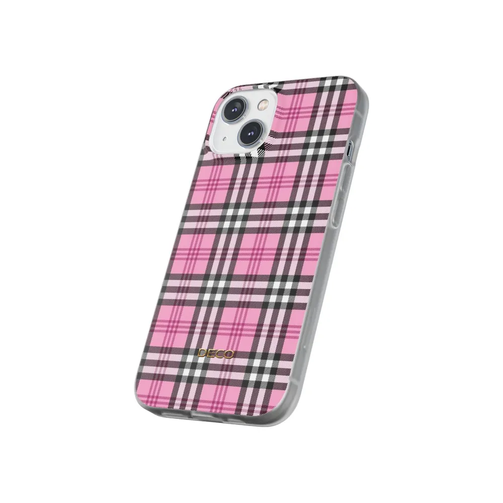 Pink Plaid Phone Case
