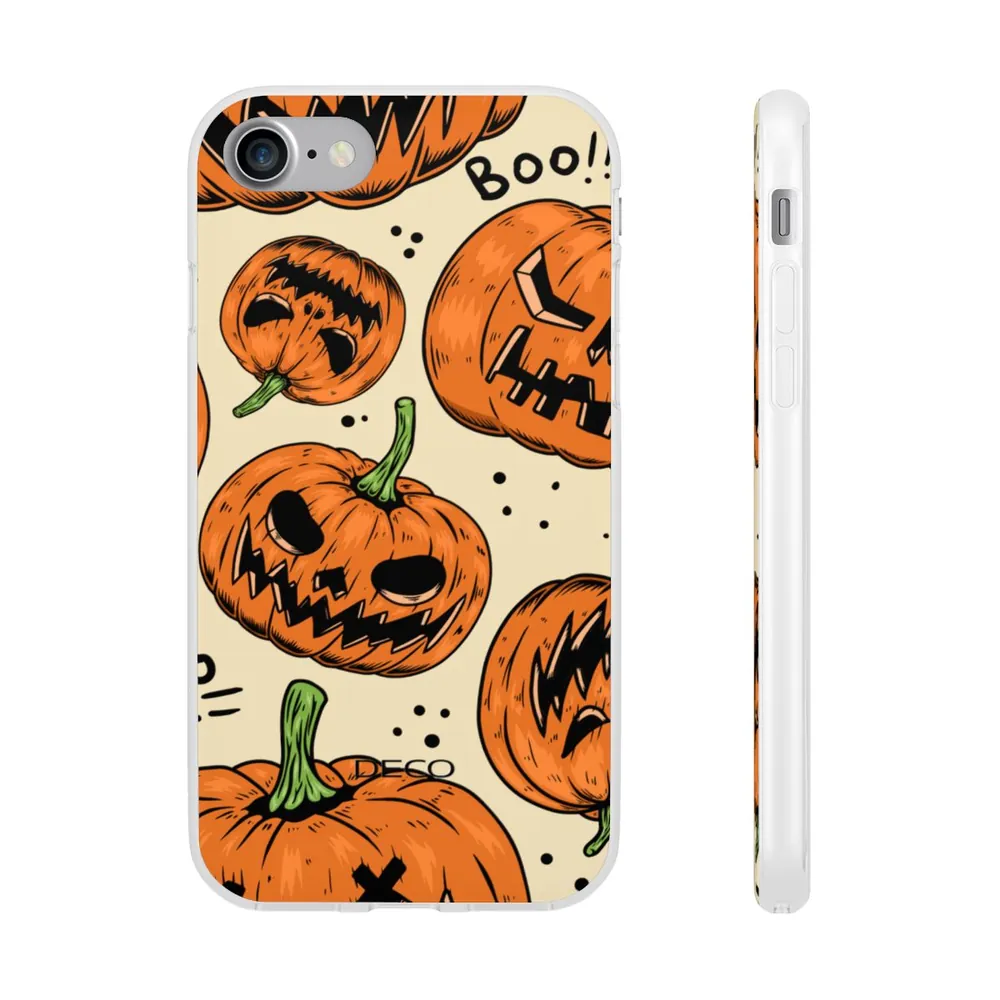 Pumpkin Terror Spooky Halloween Phone Case