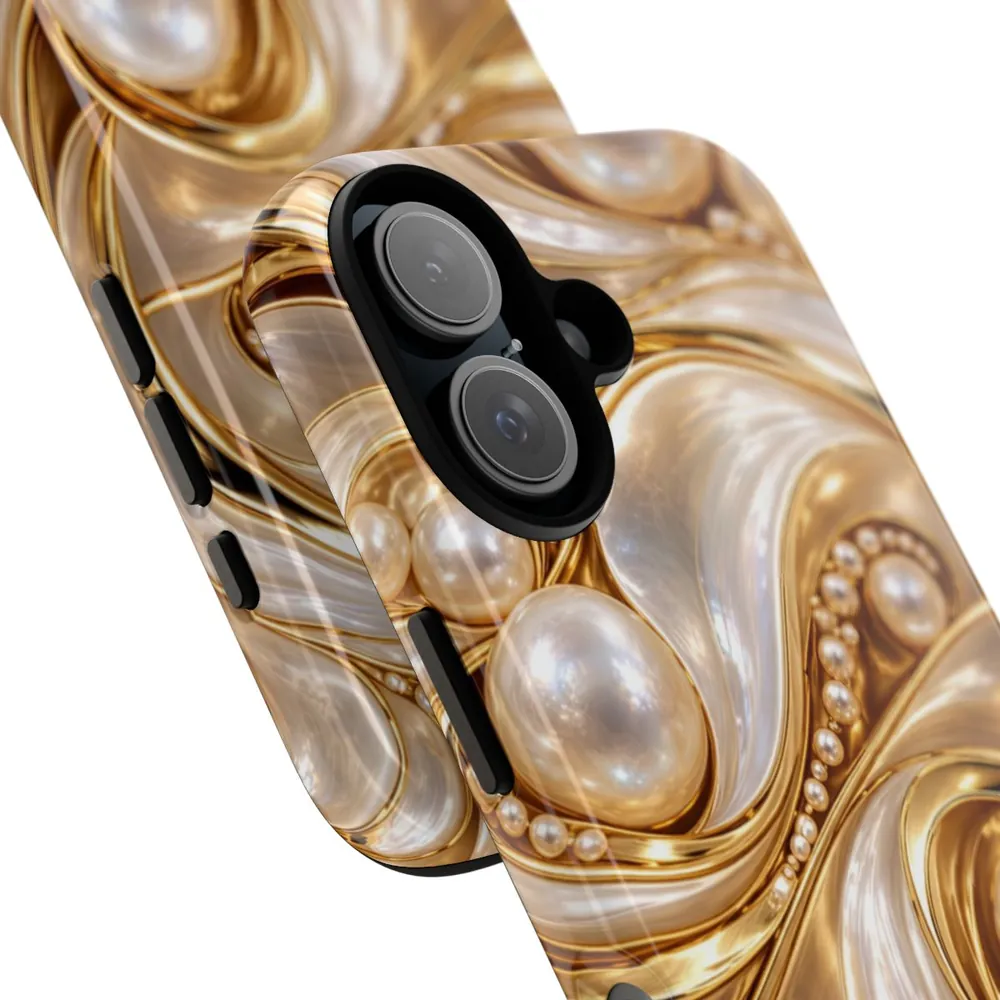 Luxury Pearl DECO Signature Tough Phone Case