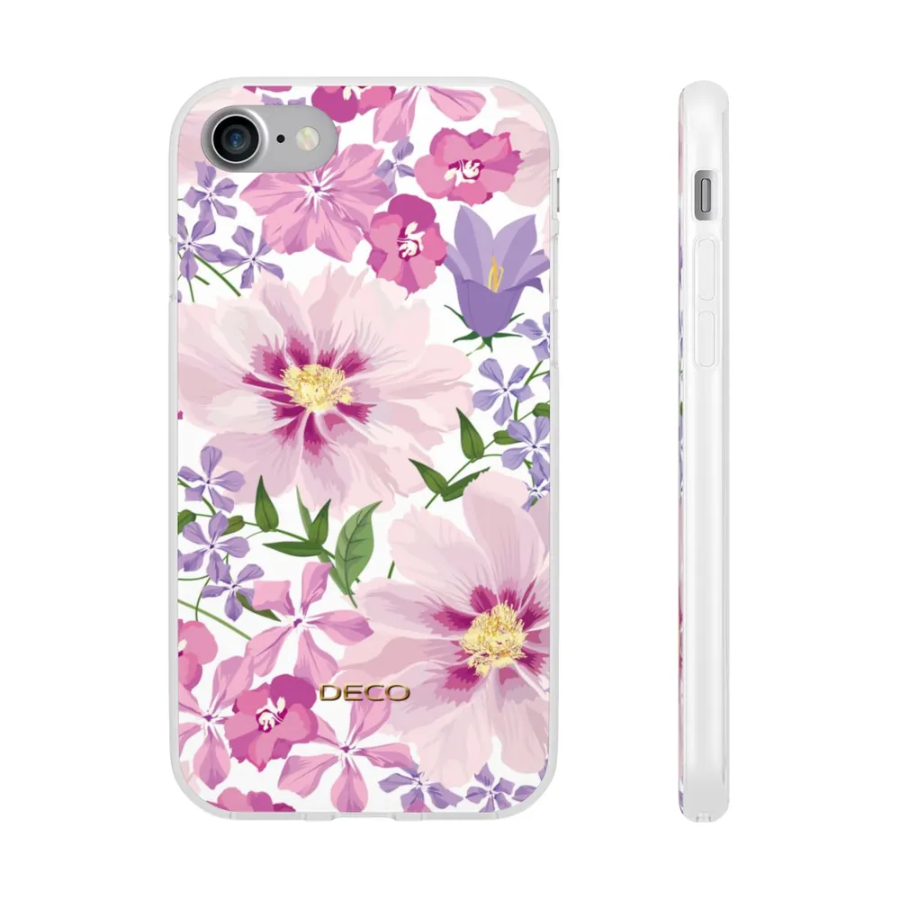 Pastel Pink Peonies Floral Phone Case