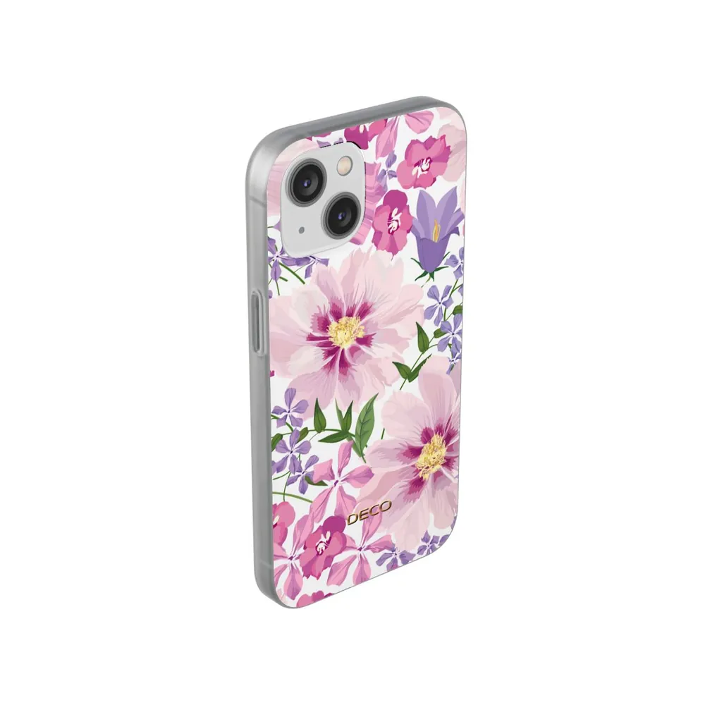 Pastel Pink Peonies Floral Phone Case