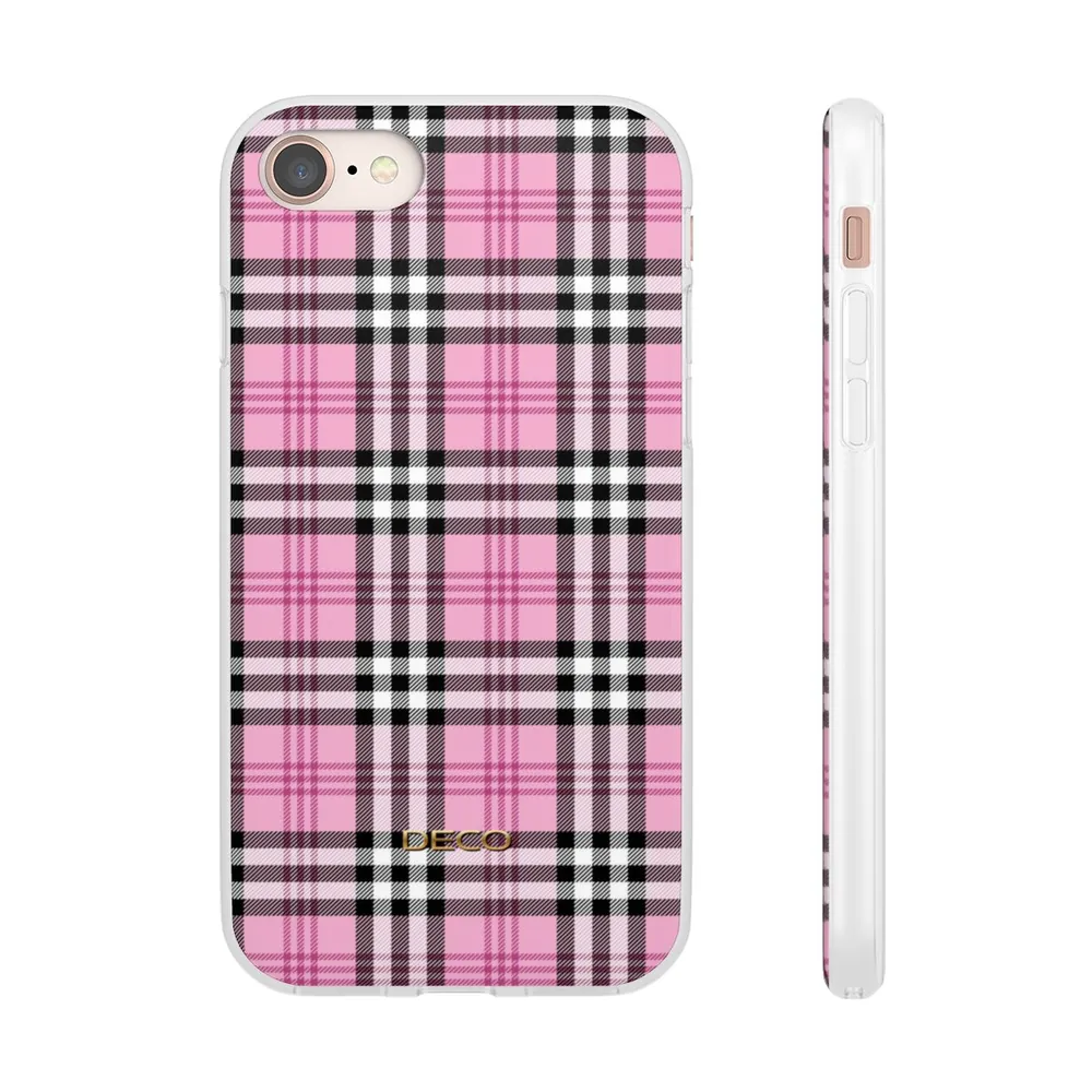 Pink Plaid Phone Case