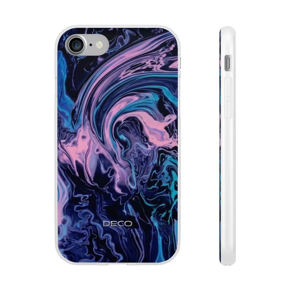 Pastel Rainbow Deep Swirl Phone Case