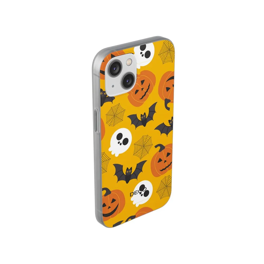 Bats & Spiders Spooky Halloween Phone Case
