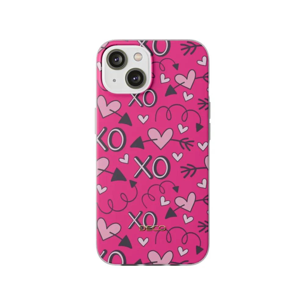 Hugs & Kisses Hearts Phone Case
