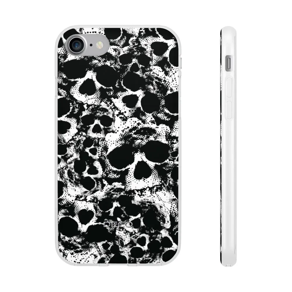 Boneyard Skulls Spooky Halloween Phone Case