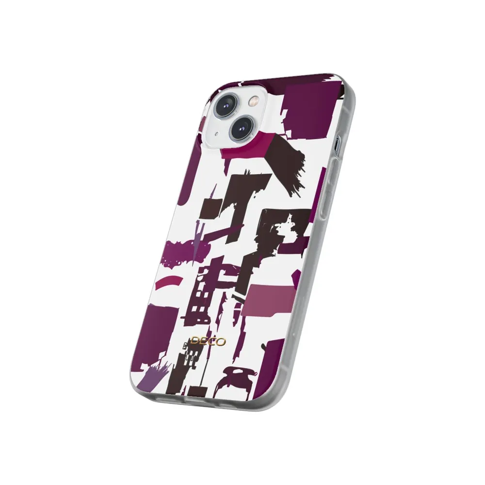 Distressed Geometric Grunge Phone Case