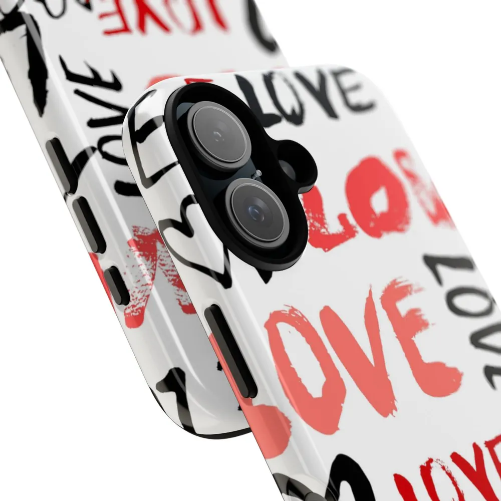 Love Hearts Tough Phone Case