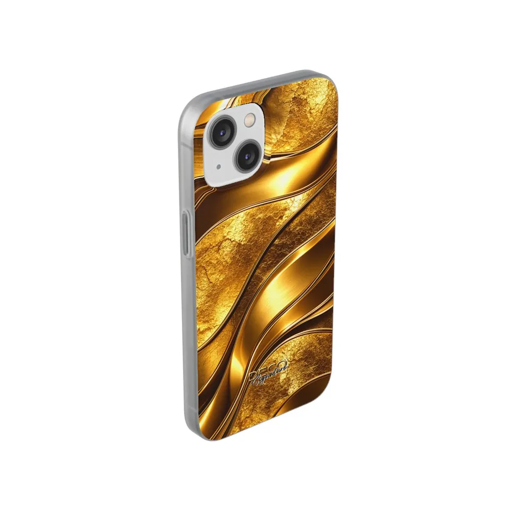 Luxury Gold Textures DECO Signature Phone Case