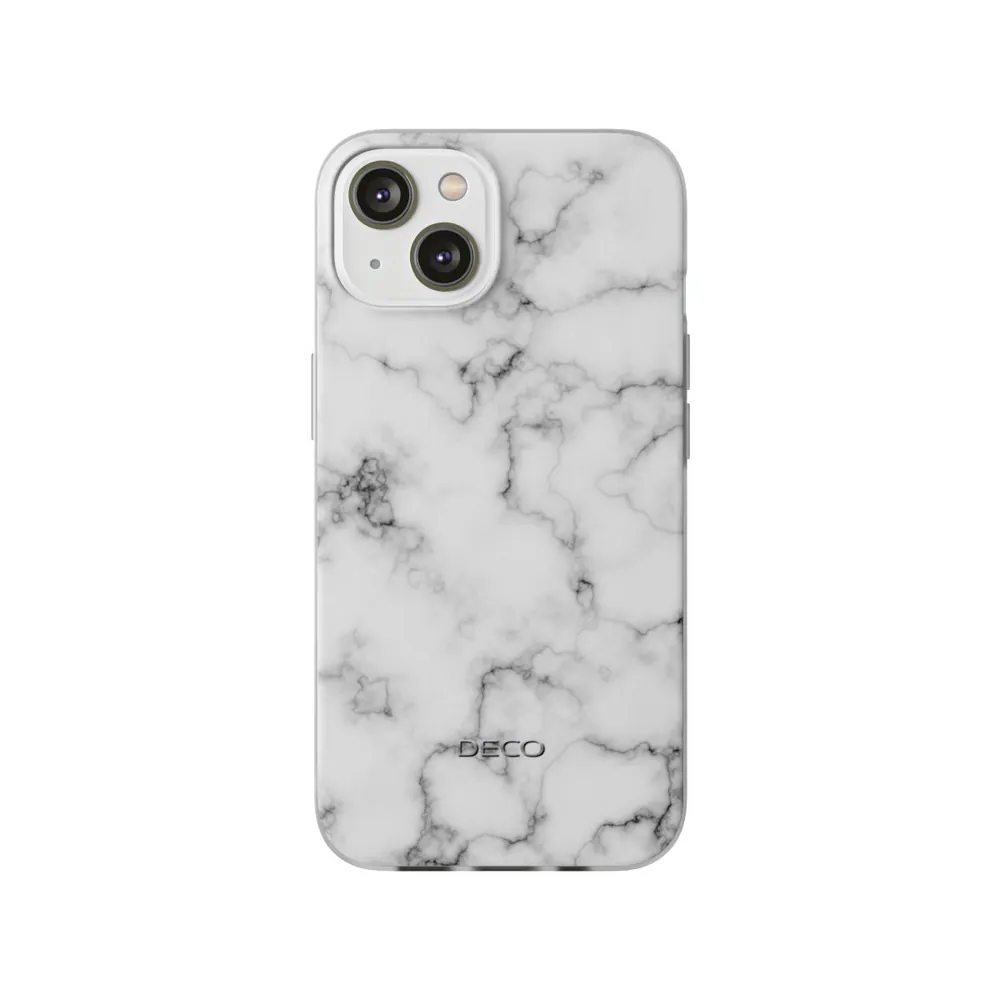 White & Black Marble Phone Case