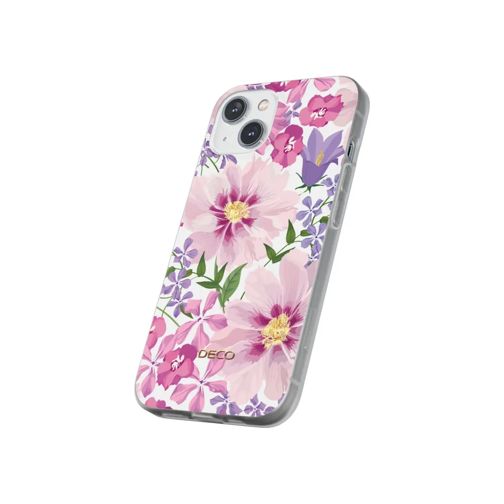 Pastel Pink Peonies Floral Phone Case