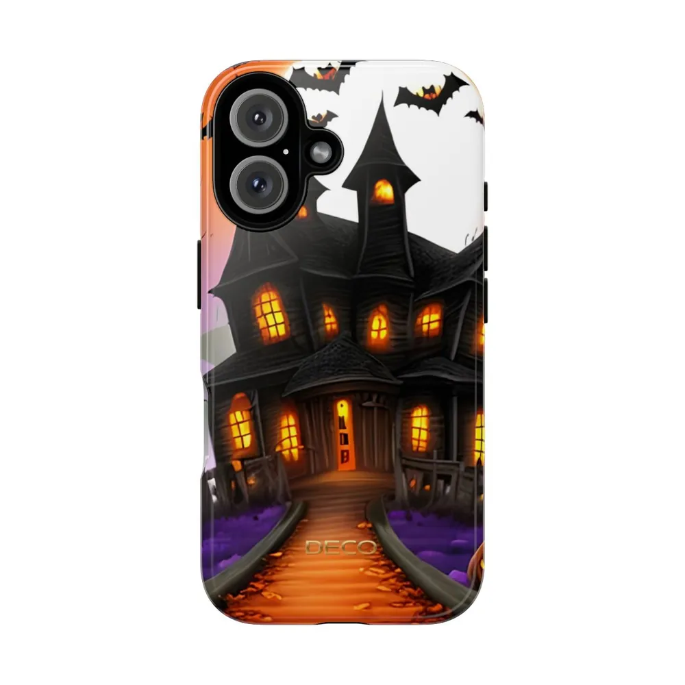 Haunted House Spooky Halloween Tough Phone Case