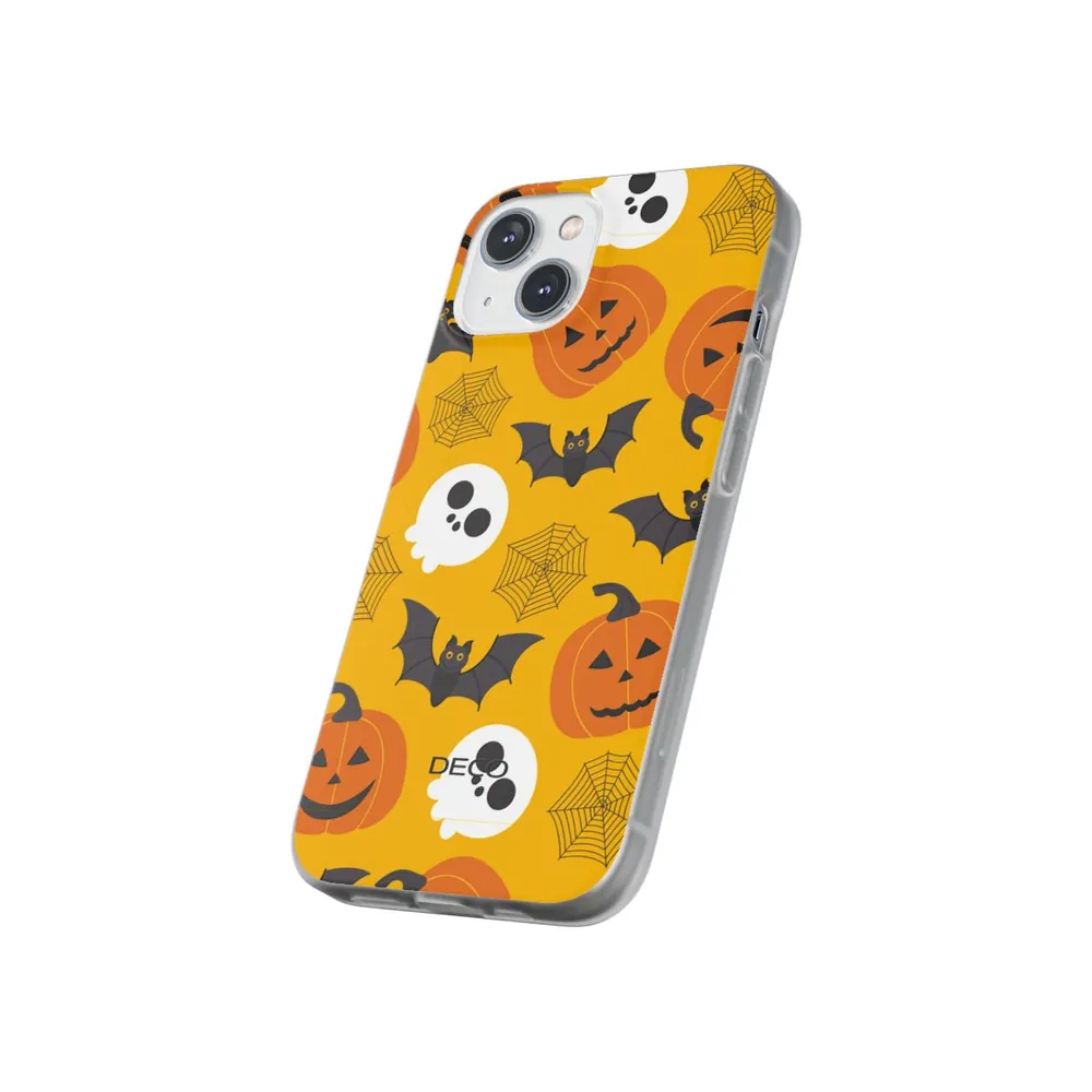 Bats & Spiders Spooky Halloween Phone Case
