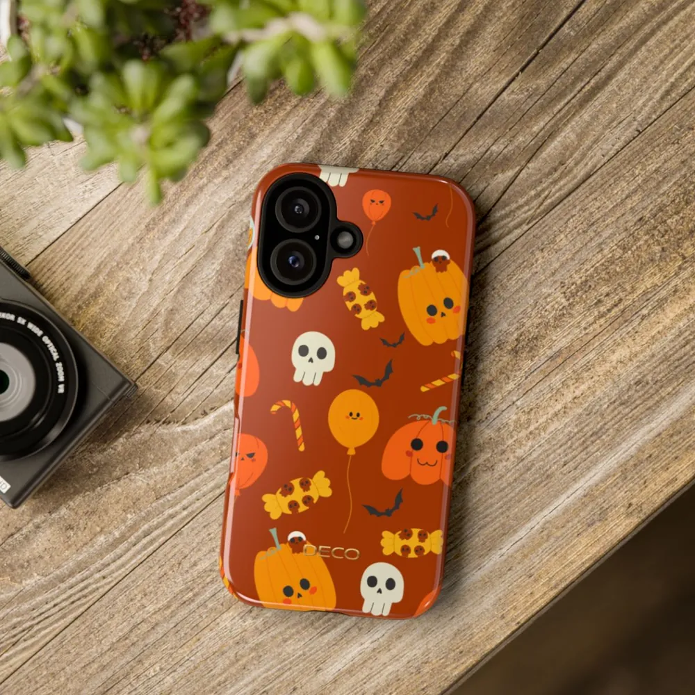 Pumpkin Candy Spooky Halloween Tough Phone Case