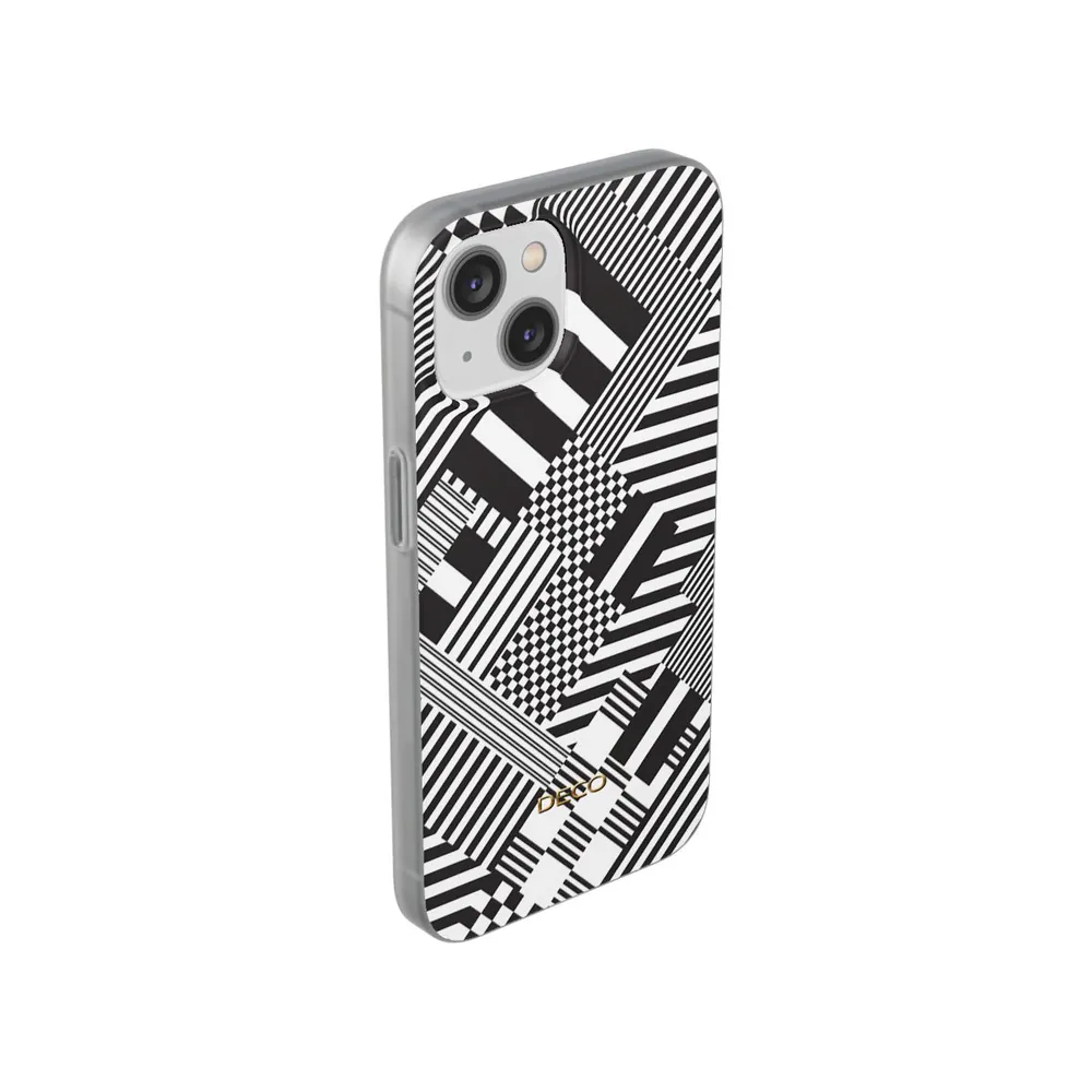 Black & White Geometric Phone Case