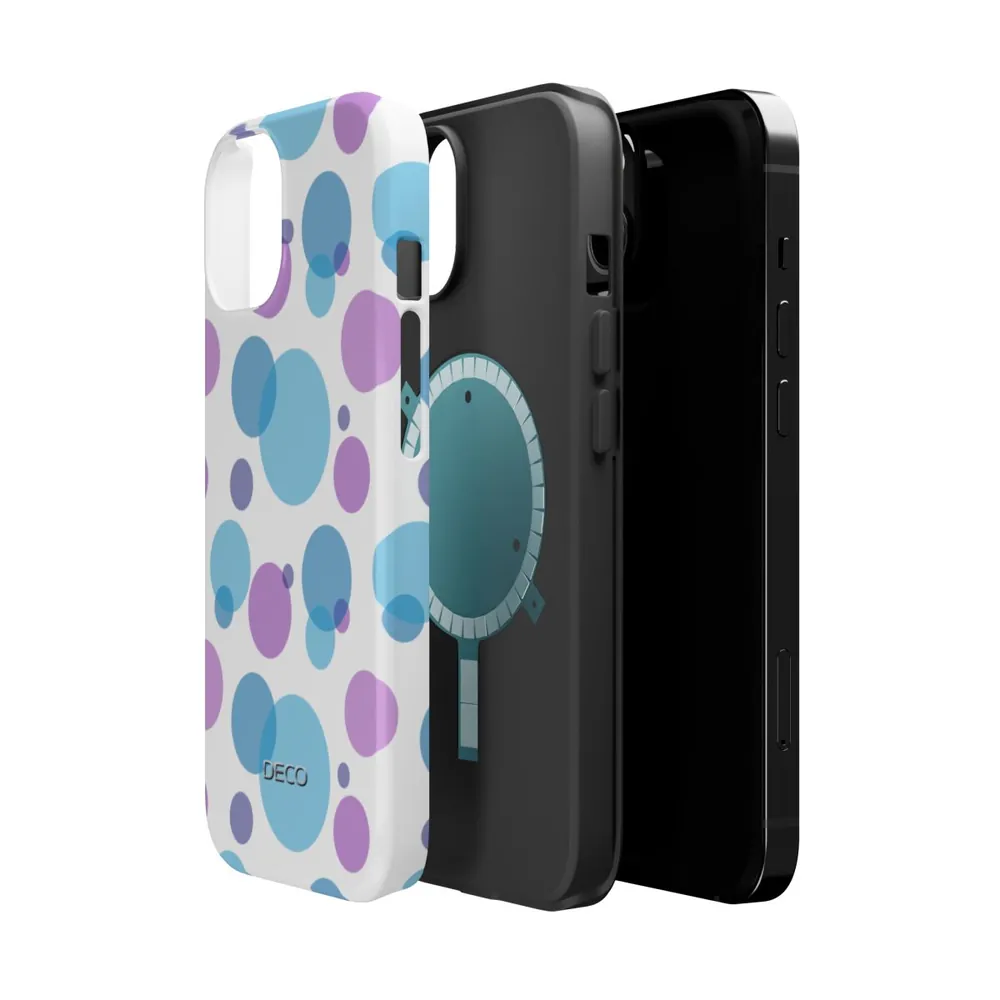 Pastel Dots MagSafe Impact-Resistant Phone Case